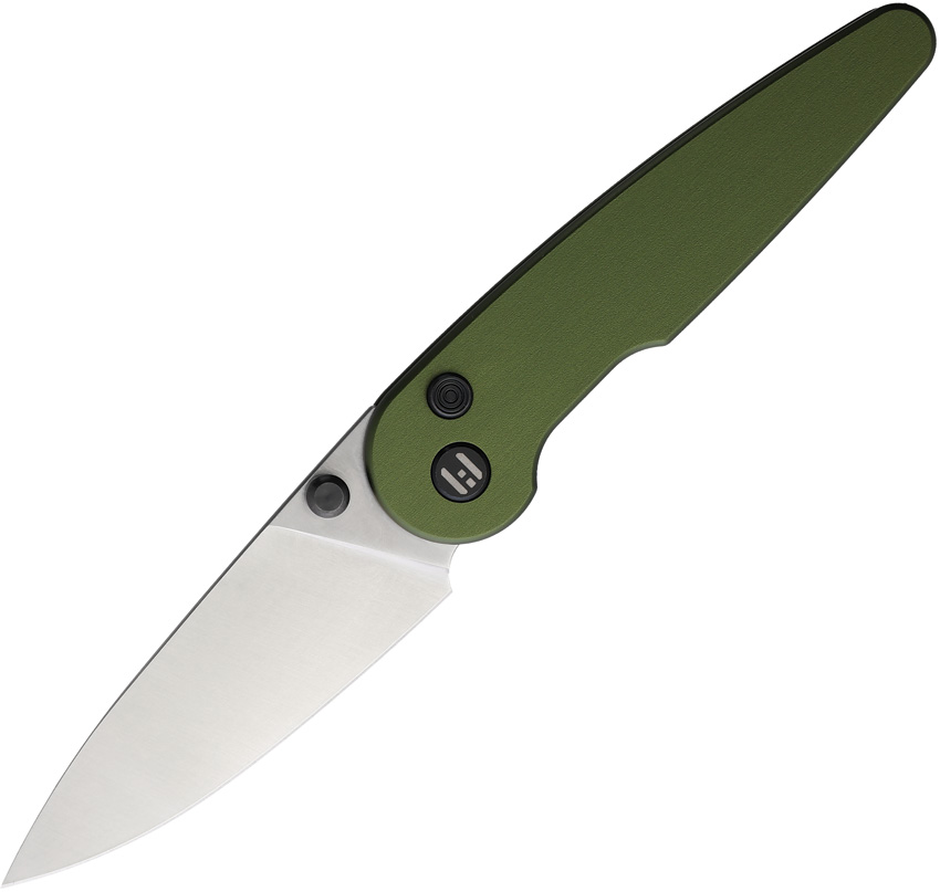HIGHTRON Birdidi-Grace Button Lock Pocket Knife Green - HTK06GRNS