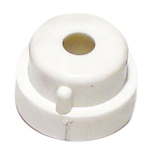 Aquabot - Pool Cleaner Bushing (White, Plastic, with Slot, Fastens to Side Plate, for Sliding Free-Wheeling Axle)