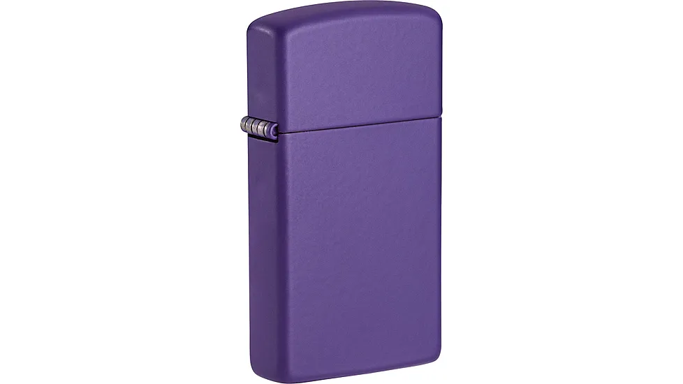Zippo Slim Purple Matte Lighter